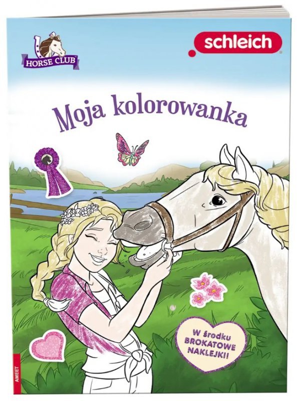 Schleich horse club. Moja Kolorowanka