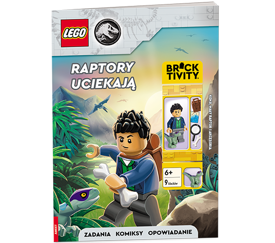 LEGO Jurassic World. Raptory uciekają!