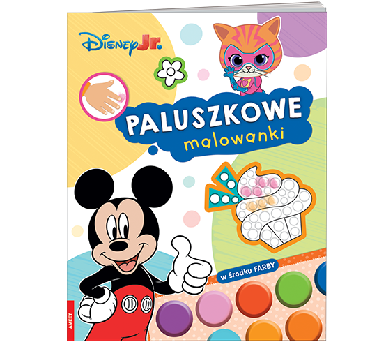 Disney Junior. Paluszkowe malowanki