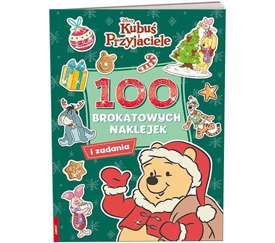 Kubuś i Przyjaciele. 100 Brokatowych Naklejek