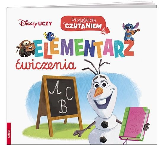 Disney uczy mix. Przygoda z czytaniem Elementarz. Ćwiczenia