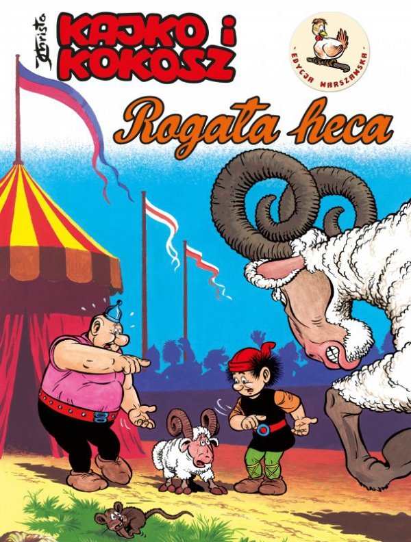 Kajko i Kokosz. Rogata heca. Wielki turniej - gwara warszawska