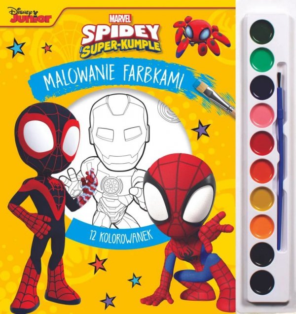 Marvel Spidey i Super-kumple. Malowanie farbkami