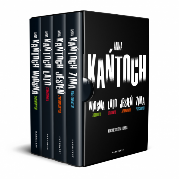 Pakiet. Anna Kańtoch. Tom 1-4. Wiosna zaginionych. Lato utraconych. Jesień zapomnianych. Zima pożegn