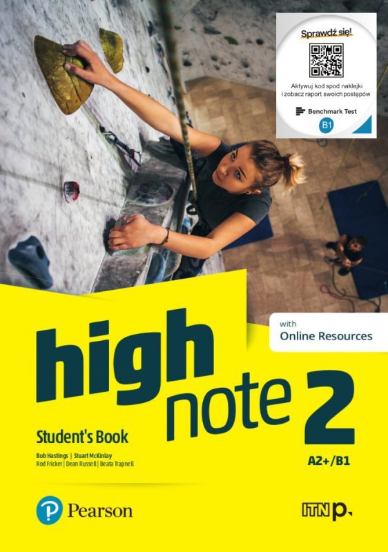 High Note 2. Student’s Book + Benchmark + kod (Digital Resources + Interactive eBook) kod wklejony