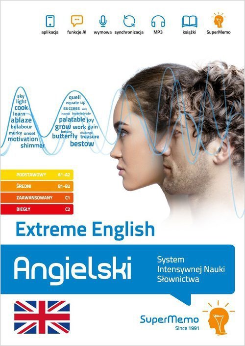 Extreme English. Angielski. System Intensywnej Nauki Słownictwa (poziom podstawowy A1-A2, średni B1-