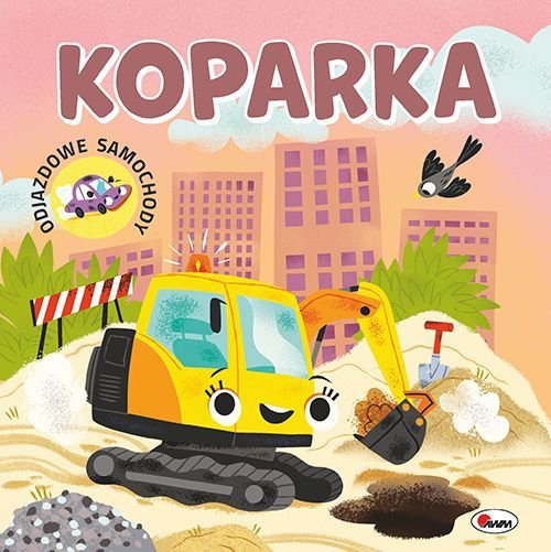 Odjazdowe samochody. Koparka