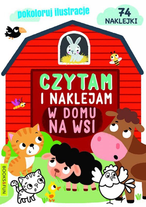 Czytamy i naklejam. W domu, na wsi