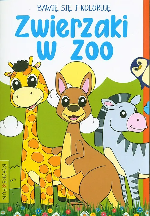 Bawię się i koloruję. Zwierzaki w ZOO