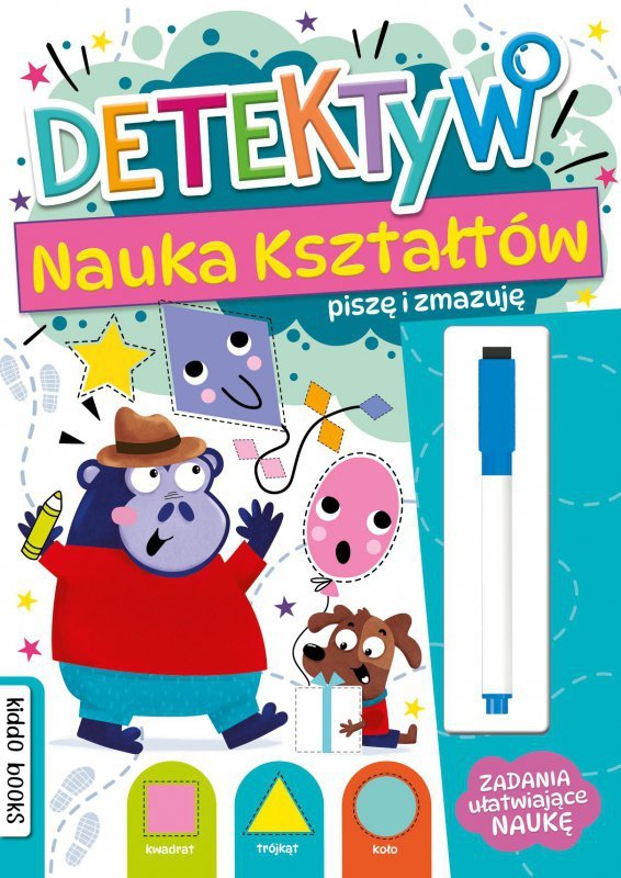Piszę i zmanuję. Detektyw.  Nauka kształtów