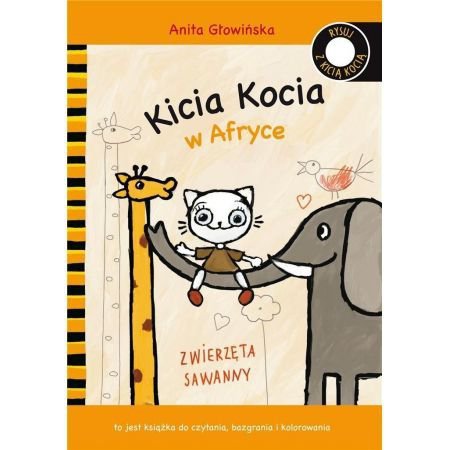 Kicia Kocia w Afryce. Kolorowanka. Wydanie 2022