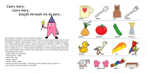 Zaczarowany języczek w krainie zwierząt 3-latki 