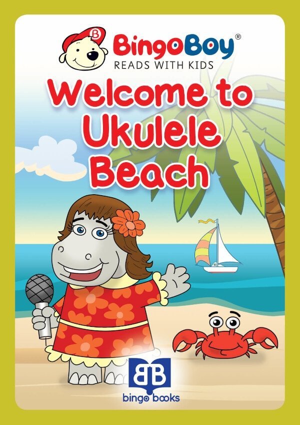 WELCOME TO UKULELE BEACH. Lektura do nauki samodzielnego czytania po angielsku dla dzieci