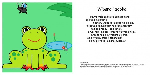 Zaczarowany języczek i cztery pory roku. 3-latki 