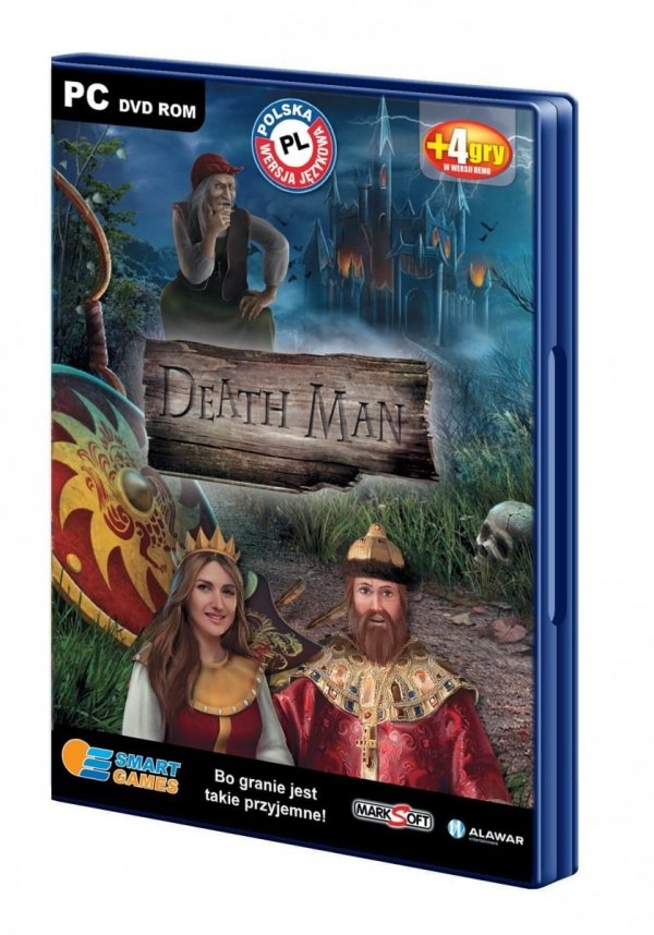Death man. Smart games. PC DVD-ROM + 4 gry w wersji demo