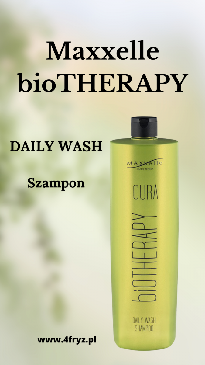 Maxxelle bioTHERAPY DAILY WASH SHAMPOO- Szampon do codziennego stosowania 1000ml