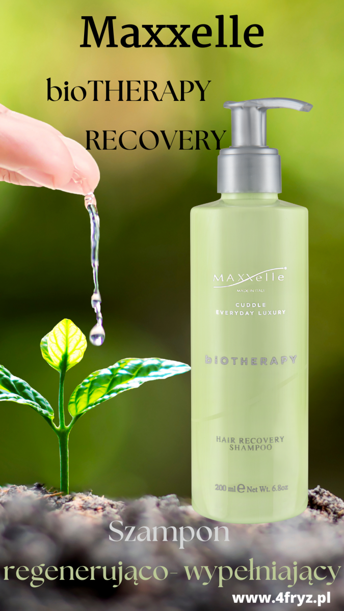 MAXXelle biOTHERAPY HAIR RECOVERY SHAMPOO-Szampon regenerująco-wypełniający 200ml.