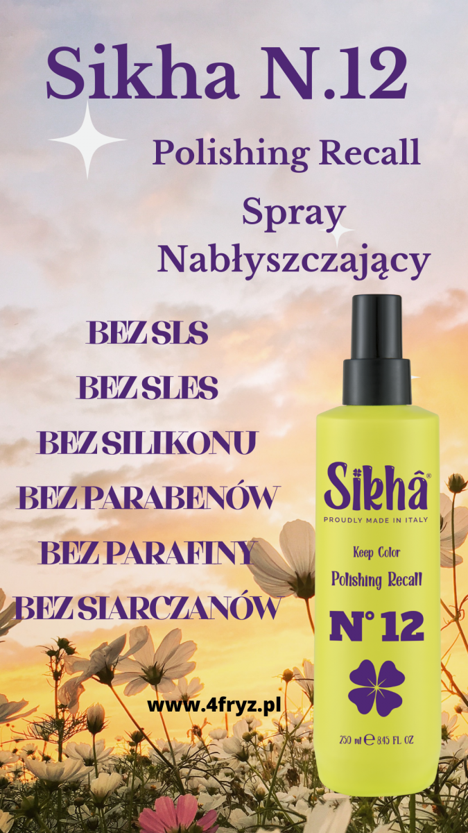 Sikha N°12 Polishing Recall- Nabłyszczający spray 250ml.