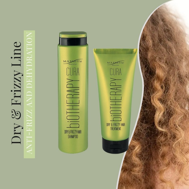 MAXXelle biOTHERAPY DRY&amp;FRIZZY HAIR SHAMPOO- Szampon do włosów suchych i puszących się 250ml.