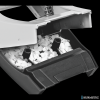 Dziurkacz Mini metalowy Leitz WOW, żółty, 10 lat gwarancji, 10 kartek 50601016