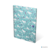 Kołonotatnik B5 60 kartek kratka/tagi Floral Oxford 400094955