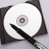 Marker do CD/DVD 1.0MM czarny 102071 D.RECT Leviatan