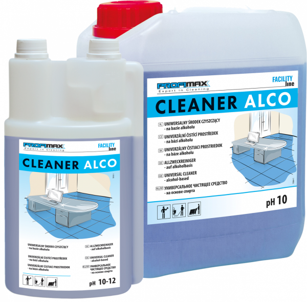 CLEANER ALCO - uniwersalny środek czyszczący na bazie alkoholu 1l