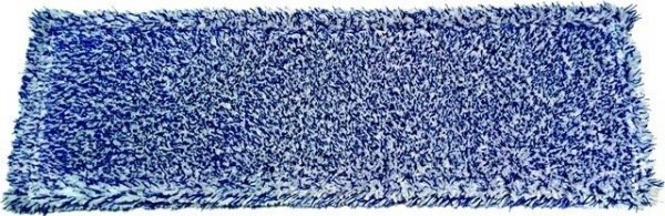 Mop Przesuw mikrofaza biało-niebieska linia premium 40cm