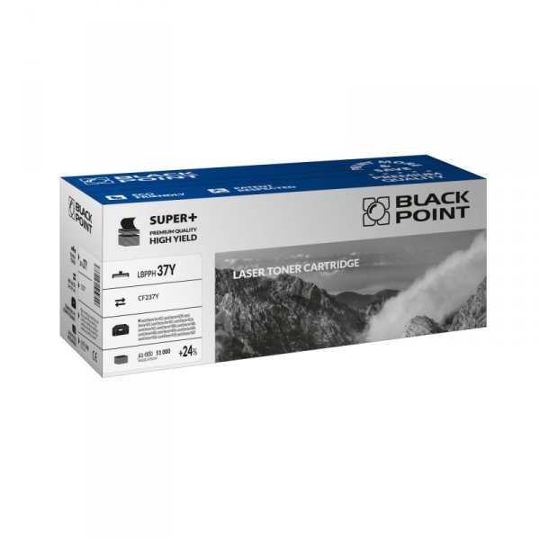 Black Point toner LBPPH37Y zastępuje HP CF237Y, black, 51000 stron.