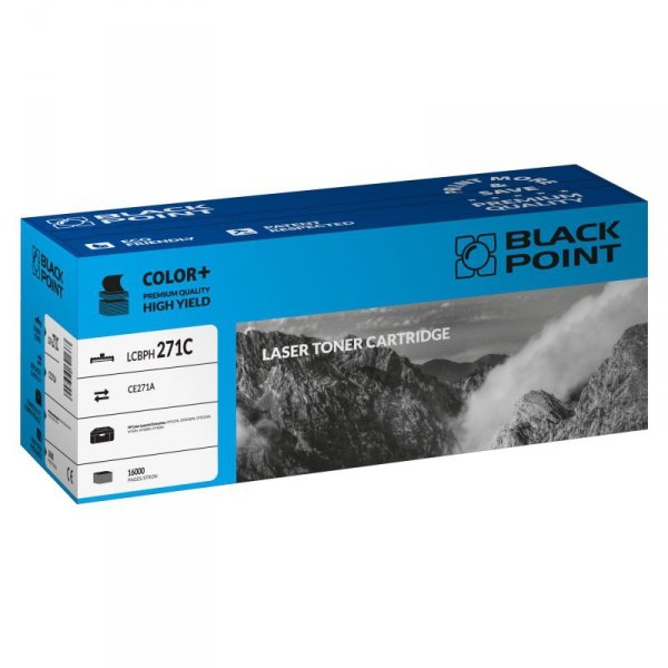 Black Point toner LCBPH271C zastępuje HP CE271A, niebieski