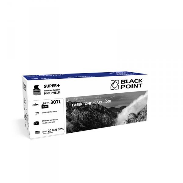 Black Point toner LBPPS307L zastępuje Samsung MLT-D307L, 20000 stron