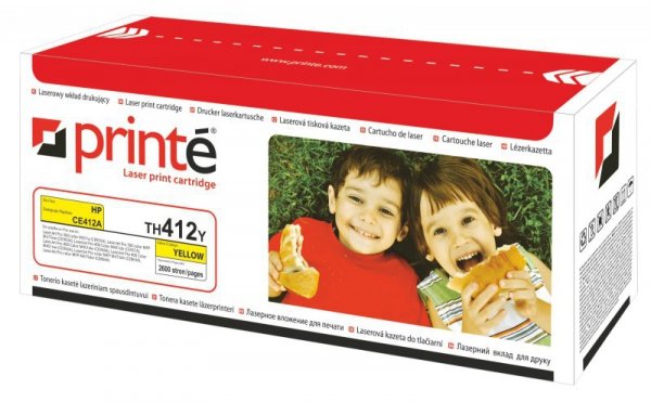 Printé toner TH412Y zastępuje HP CE412A, żółty