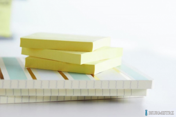 Bloczek 3M POST-IT 76x76mm żółty 90k Super Sticky (654)70005197911