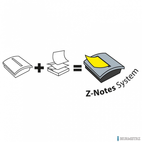 Podajnik do bloczków samoprzylepnych POST-IT  Kotek (CAT-330), biały, w zestawie 1 bloczek Super Sticky Z-Notes