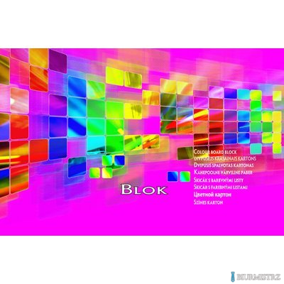 Blok techniczny kolorowy A3 15k PREMIUM KRESKA