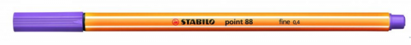 Cienkopis STABILO point 88/59 0.4mm jasny lila