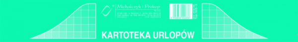 525-3 KU Kartoteka urlop.A5 (20) MICHALCZYK I PROKOP