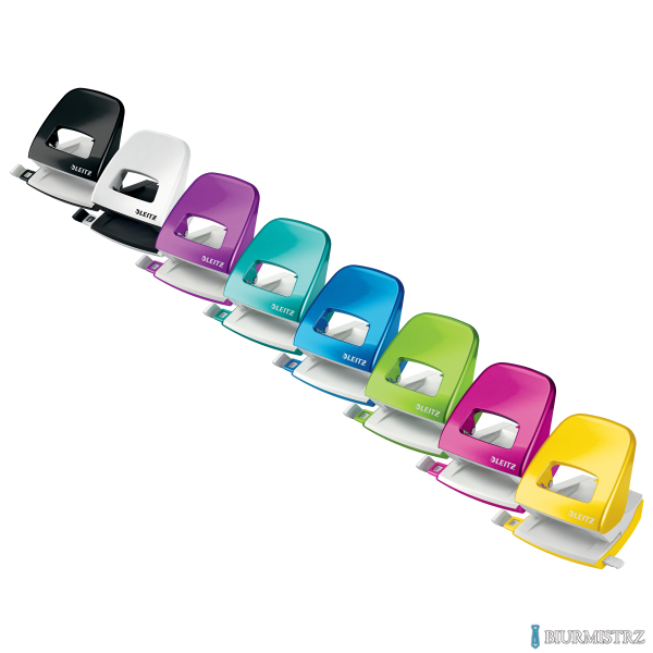 Dziurkacz 5008 LEITZ fioletowy 30 kartek duży metalowy 50081062
