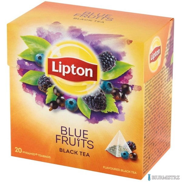 Herbata LIPTON PIRAMID owoce jagodowe (20 saszetek) czarna