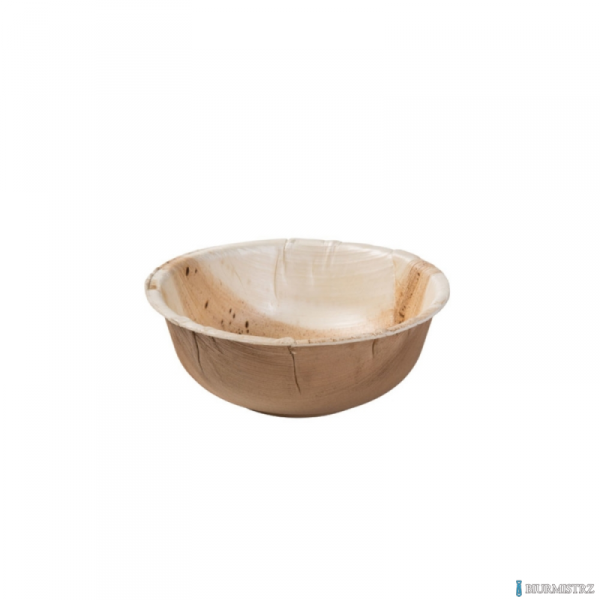 Miseczka z liści palmowych 425ml, Palmware, okrągła, op. 25 szt. DTW05501 (X)