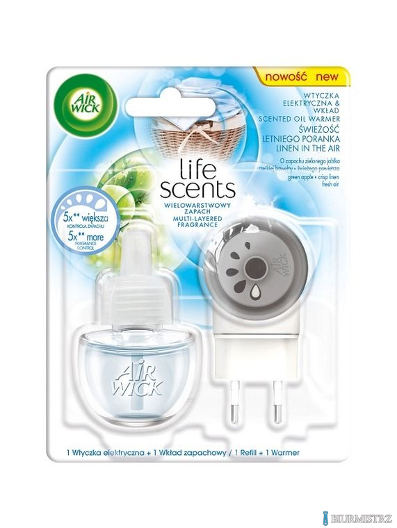 AIR WICK odświeżacz Elektryczny Świeżość Letniego Poranka komplet 19 ml  05482