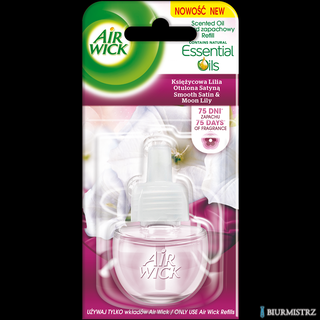 AIR WICK odświeżacz Elektryczny Księżycowa Lilia Otulona Satyną wkład 19 ml  05611