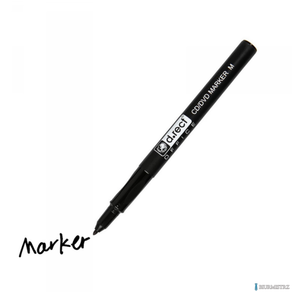 Marker do CD/DVD 1.0MM czarny 102071 D.RECT Leviatan