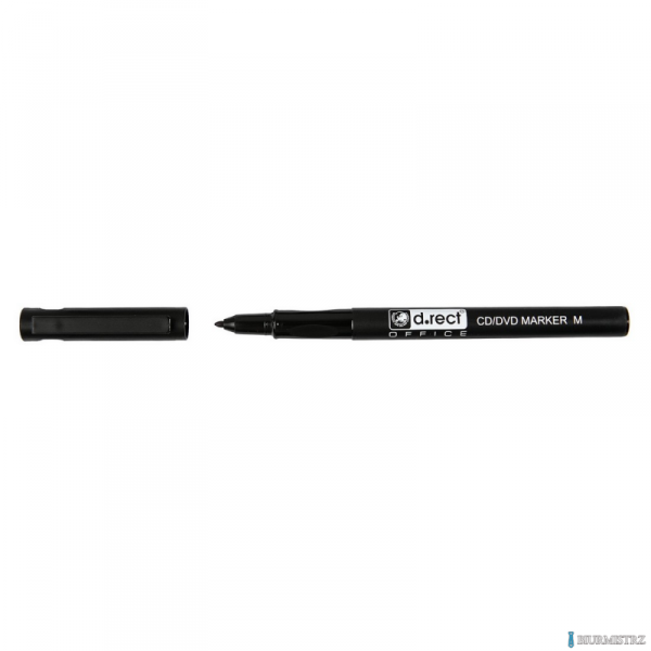 Marker do CD/DVD 1.0MM czarny 102071 D.RECT Leviatan