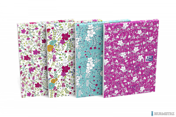 Notatnik A6 80 kartek Oxford Floral linia 400094827