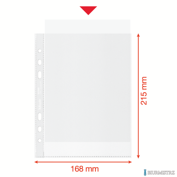 Koszulka groszkowa Recycled Premium PP 70 mic. A5, w kartonie, 100 szt. Esselte 627495