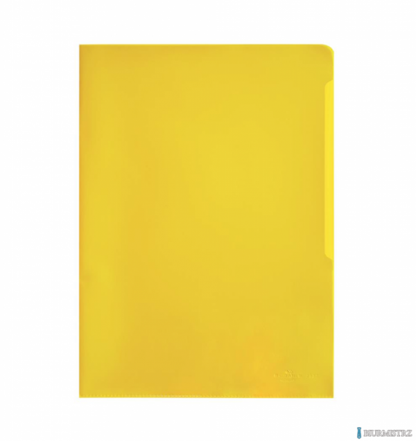 Obwoluta przezroczysta A4, PP 0,12mm Żółty, 100szt., 233704 DURABLE
