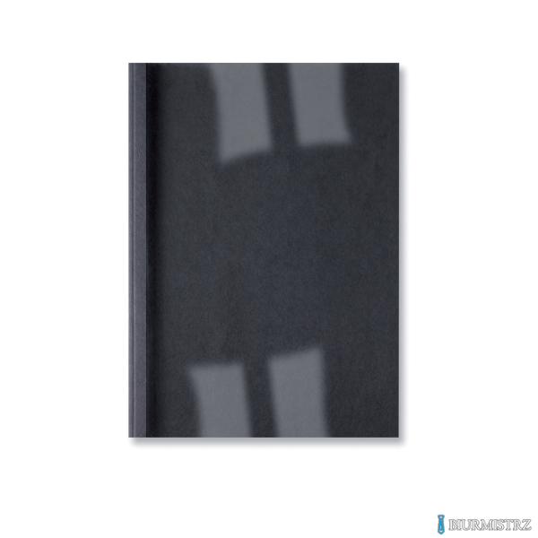 Okładki do bindowania termicznego GBC LeatherGrain, A4, 1,5 mm, czarne , 100 szt., IB451607