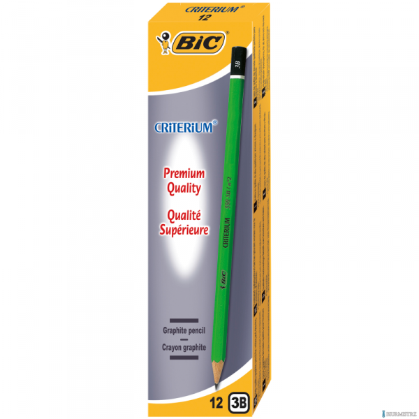 Ołówek bez gumki BIC Criterium 550 3B , 12szt. 857587