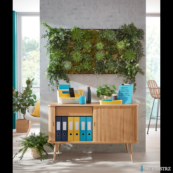 Pojemnik z uchwytem Leitz Cosy, szary 61250089